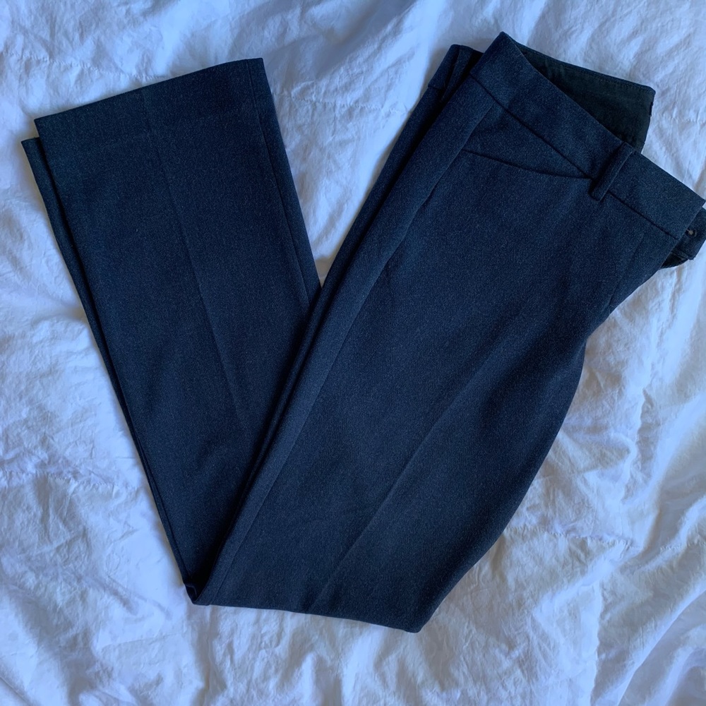 Navy Blue Express Editor Dress Pant